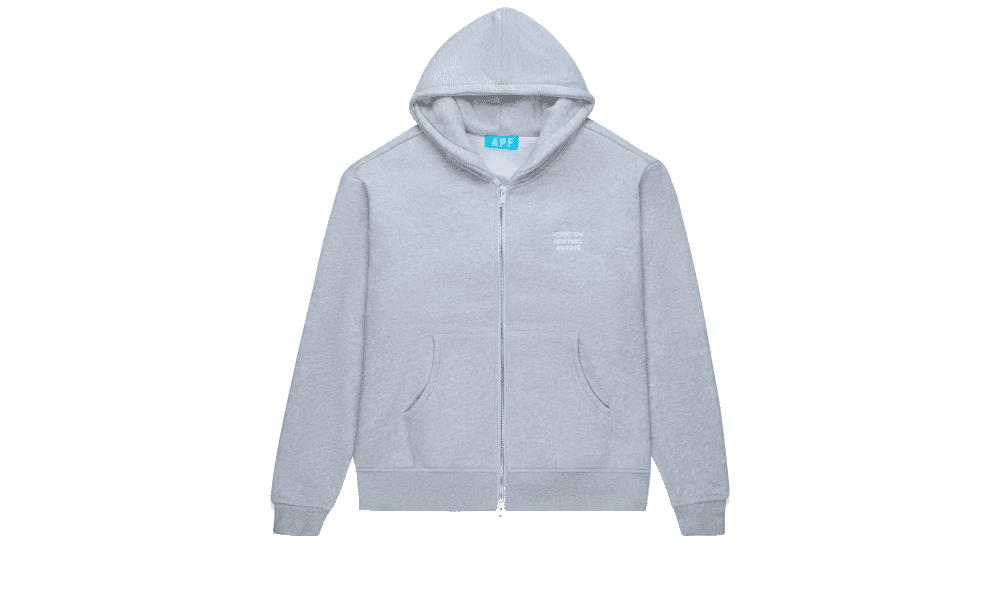 Zipper Grey White