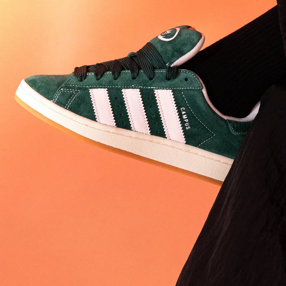 Campus 00s Dark Green Cloud White