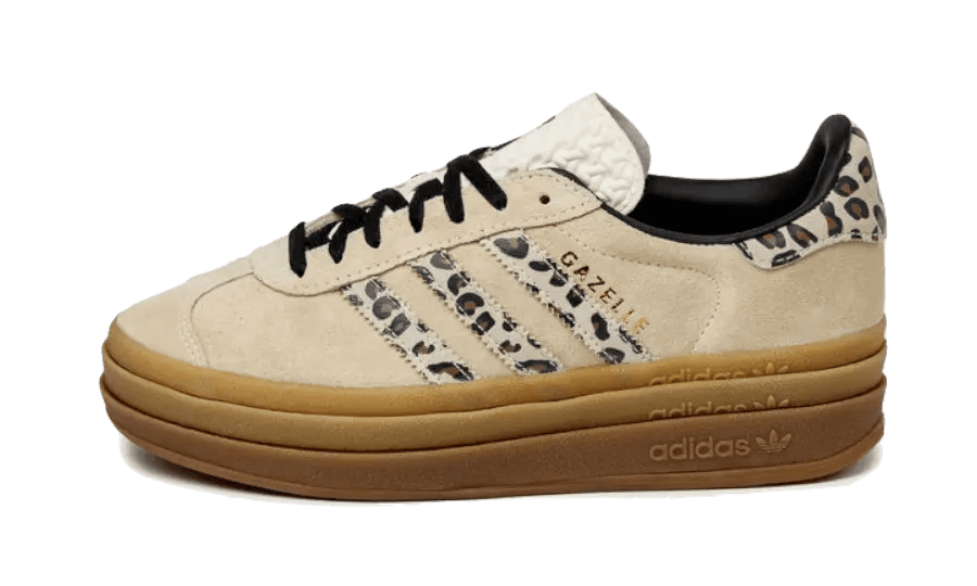 Gazelle Bold Cream Black Leopard