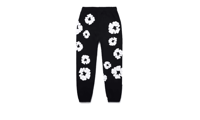 Sweatpant The Cotton Wreath Black