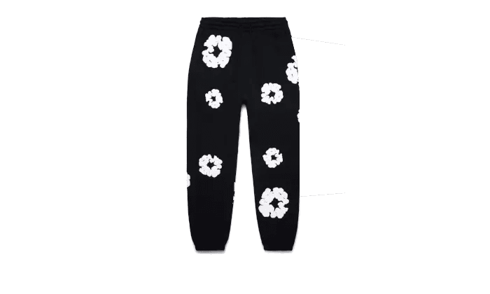 Sweatpant The Cotton Wreath Black