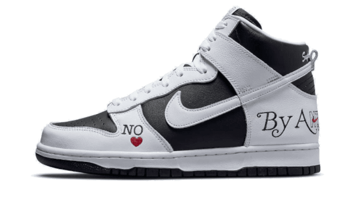 SB Dunk High Supreme By Any Means Black
