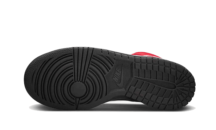Dunk High Black Red