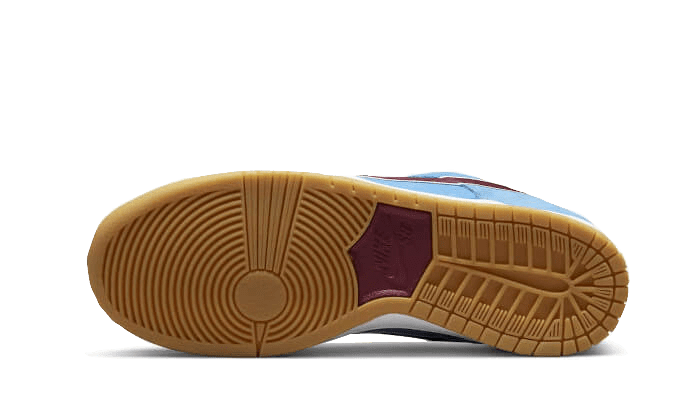 SB Dunk Low Valour Blue Team Maroon