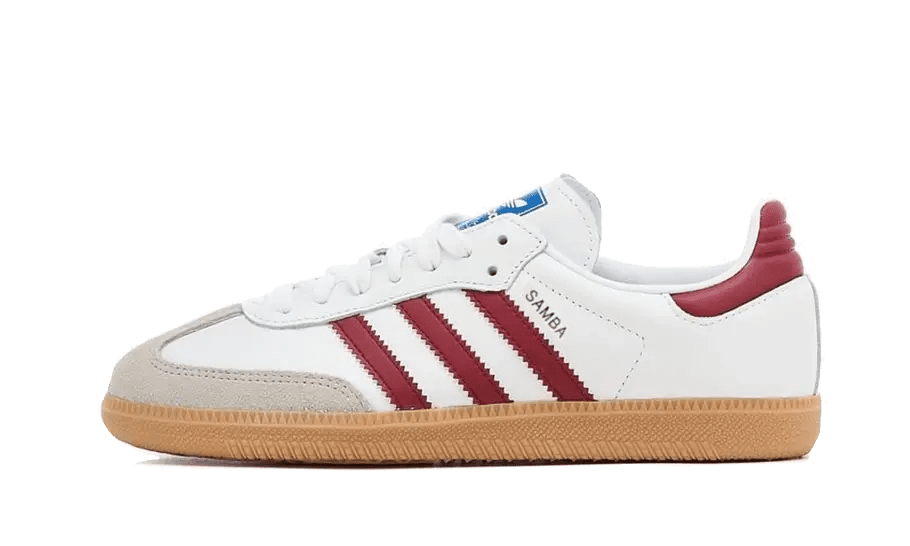 Samba OG White Burgundy Gum
