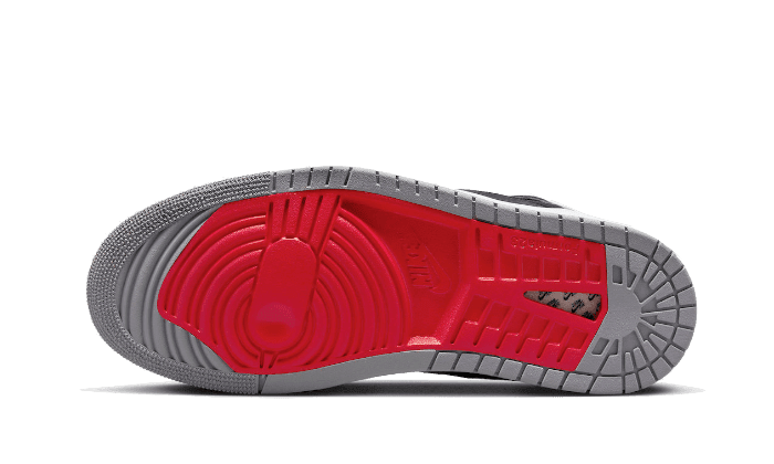 Air Jordan 1 High Zoom Air CMFT 2 Black Fire Red Cement