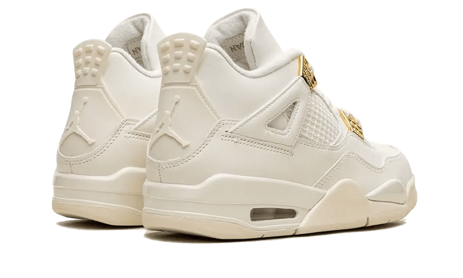 Air Jordan 4 Sail Metallic Gold