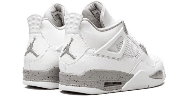 Air Jordan 4 Tech White (White Oreo)